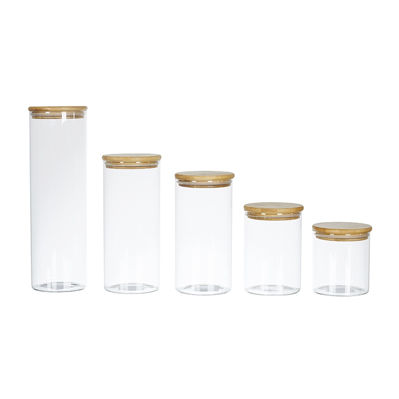 Bocaux Verre Et Bambou 5 Tailles Differentes Bon état -  reconditionné disponible sur Electro Depot